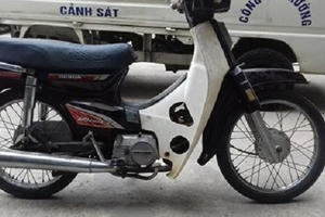 Công an phường Cống Vị thông báo tìm chủ sở hữu chiếc xe máy Dream II