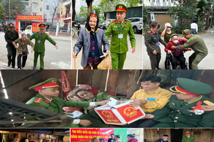 Những ấn tượng đặc biệt về hình ảnh người chiến sĩ Công an Nhân dân trong ngày hội lớn