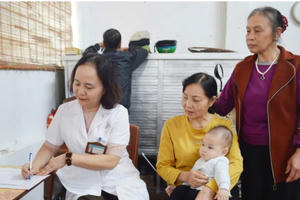 Xã Sóc Sơn đạt tỷ lệ 99,97% nhân khẩu được quản lý trên Hệ thống Hồ sơ sức khỏe điện tử