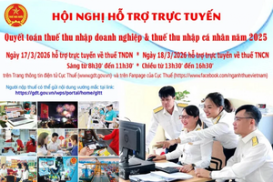 Cục Thuế hỗ trợ trực tuyến quyết toán thuế TNDN, TNCN năm 2025 từ ngày 17-18/3 Cục Thuế hỗ trợ trực tuyến quyết toán thuế TNDN, TNCN năm 2025 từ ngày 17-18/3