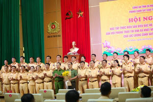 CSGT Cà Mau đẩy mạnh học tập Sáu điều Bác Hồ dạy, xây dựng văn hóa ứng xử chuẩn mực