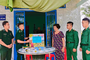 Tây Ninh: Tuổi trẻ Biên phòng sôi nổi hoạt động “Tháng Thanh niên”, “Tháng Ba biên giới”