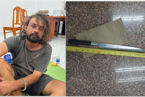 Bắt giữ đối tượng người nước ngoài dùng dao tấn công cán bộ Công an tỉnh Lâm Đồng Bắt giữ đối tượng người nước ngoài dùng dao tấn công cán bộ Công an tỉnh Lâm Đồng