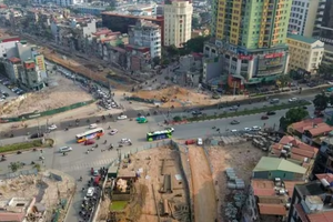 Hà Nội: Cấm các phương tiện ôtô lưu thông đường La Thành - Voi Phục để thi công nút giao Nguyễn Chí Thanh