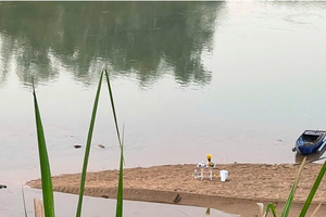 Cán bộ Công an hy sinh khi đấu tranh nạn "cát tặc"