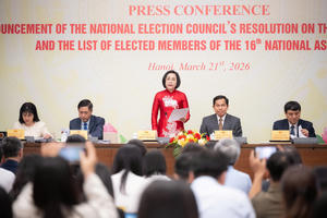 Chính thức công bố danh sách 500 người trúng cử đại biểu Quốc hội khóa XVI