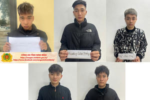 Ninh Bình: Khởi tố 6 bị can về hành vi “Gây rối trật tự công cộng”