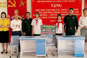 Sôi nổi “Tháng Ba biên giới” của tuổi trẻ Bộ đội Biên phòng Quảng Ninh