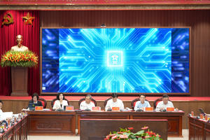 Ra mắt Nền tảng quản trị thực thi nhiệm vụ và đánh giá cán bộ gắn với phương pháp đo lường hiệu suất công việc (OKR/KPI) trên Không gian làm việc số - Hanoiwork