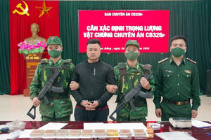 Bộ đội Biên phòng tỉnh Cao Bằng bắt giữ đối tượng vận chuyển 9 bánh heroin