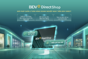 Quản lý bán hàng hiệu quả hơn với BIDV Direct Shop