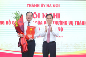 Bí thư phường Đống Đa Nguyễn Ngọc Việt được điều động làm đại biểu Quốc hội chuyên trách Đoàn ĐBQH TP Hà Nội
