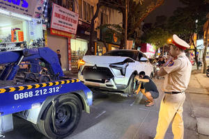 Công an Hà Nội thông tin vụ nữ tài xế ô tô gây tai nạn liên hoàn trên phố Doãn Kế Thiện