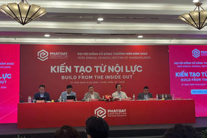 ĐHĐCĐ 2026 Phát Đạt (PDR): Báo lãi quý I ước đạt 100 tỷ đồng, 'hé lộ' thông tin về thương vụ Lotte Eco Smart City