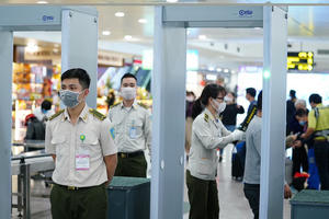 Nội Bài siết chặt an ninh hàng không cấp 1 trong kỳ nghỉ lễ 30/4 - 1/5