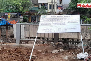 Dự án kênh La Khê "trễ hẹn" nhiều năm: Lãnh đạo Hà Nội kiểm tra, siết mốc hoàn thành trước mùa mưa lũ