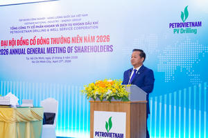 ĐHĐCĐ PV Drilling (PVD) 2026: Lợi nhuận quý 1 tăng 104%, chốt phương án thưởng cổ phiếu tỷ lệ 66,9%