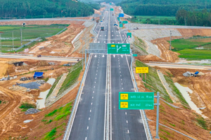 Hơn 220km tuyến đường thuộc cao tốc Bắc-Nam sẽ được đưa vào sử dụng vào ngày mai 29/4