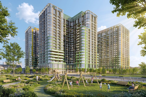 Trải nghiệm ‘sống tựa villa’ mặt đất tại căn hộ sân vườn FourS Jardin