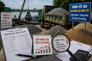 UBND phường Sơn Tây: Quản lý đã vào cuộc, nhưng thị trường vật liệu vẫn “nóng” từ gốc