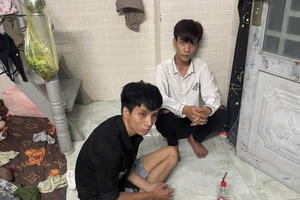 Công an xã Đại Phước triệt phá vụ tổ chức sử dụng trái phép chất ma túy, tạm giữ hình sự 2 đối tượng