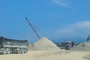  Phê duyệt 11 mỏ đất, cát phục vụ thi công cao tốc Vinh - Thanh Thủy