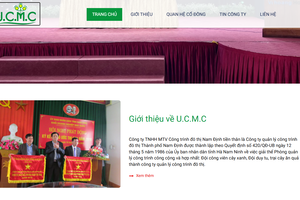 Công trình Đô thị Nam Định (UMC) chốt quyền trả cổ tức tỷ lệ 19,8%
