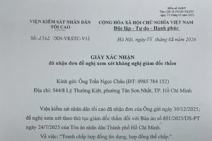 Vụ kiện liên quan nhà đất tại đường Lý Thường Kiệt (TP HCM): VKSND tối cao nhận đơn đề nghị kháng nghị giám đốc thẩm