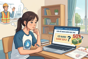 Cha mất do tai nạn lao động, sinh viên hưởng trợ cấp tử tuất có được giảm 50% học phí?