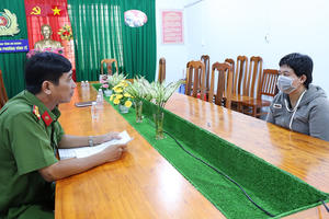 Làm rõ vụ người phụ nữ báo tin giả bị cướp ở An Giang