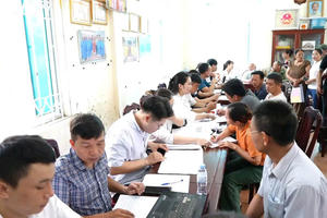 Hà Nội: Gắn bồi thường với bố trí tái định cư, ổn định sinh kế lâu dài cho người dân Hà Nội: Gắn bồi thường với bố trí tái định cư, ổn định sinh kế lâu dài cho người dân