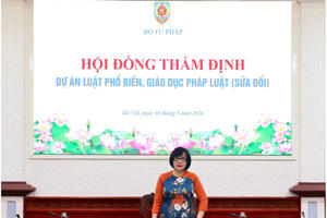Bộ Tư pháp đề xuất đánh giá truyền thông chính sách ngay từ khâu soạn thảo luật