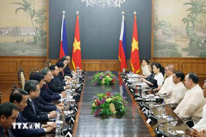 Nâng tầm quan hệ Việt Nam – Philippines lên Đối tác chiến lược tăng cường Nâng tầm quan hệ Việt Nam – Philippines lên Đối tác chiến lược tăng cường