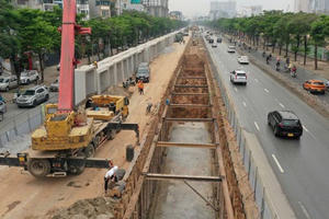 Hà Nội yêu cầu đẩy nhanh tiến độ các dự án thoát nước, giảm ngập
