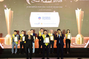 VietinBank iPay Mobile lọt Top 10 Sao Khuê 2026, khẳng định vị thế ứng dụng ngân hàng số hàng đầu


