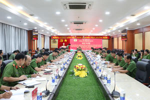 Công bố kết luận kiểm tra công tác Công an xã, phường, đặc khu thuộc Cụm Rạch Giá