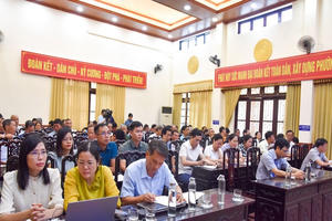 Tập huấn nghiệp vụ phổ biến, giáo dục pháp luật cho hàng trăm tuyên truyền viên tại Ninh Bình Tập huấn nghiệp vụ phổ biến, giáo dục pháp luật cho hàng trăm tuyên truyền viên tại Ninh Bình