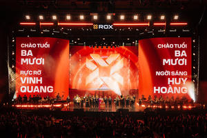 Những khoảnh khắc rực rỡ, thăng hoa cảm xúc trong ROX30 Concert