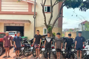 Nhóm thiếu niên 14-17 tuổi gây ra 9 vụ trộm xe máy trong chưa đầy nửa tháng