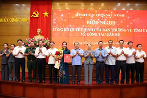Phó Chủ tịch UBND tỉnh Quảng Ninh làm Trưởng Ban Tuyên giáo và Dân vận Tỉnh ủy Phó Chủ tịch UBND tỉnh Quảng Ninh làm Trưởng Ban Tuyên giáo và Dân vận Tỉnh ủy