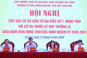 Cử tri Bắc Ninh kiến nghị nhiều nội dung quan trọng