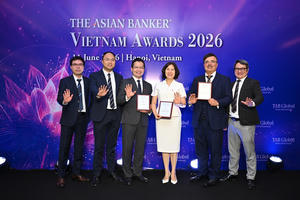 VPBank nhận 3 giải thưởng ngành ngân hàng tại giải thưởng The Asian Banker