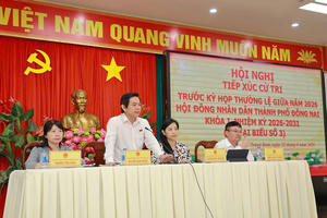 Tổ đại biểu số 3 HĐND TP Đồng Nai tiếp xúc cử tri phường Trảng Bom trước kỳ họp giữa năm 2026 Tổ đại biểu số 3 HĐND TP Đồng Nai tiếp xúc cử tri phường Trảng Bom trước kỳ họp giữa năm 2026