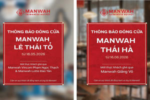 Đóng cửa loạt mặt bằng 'đất vàng' của Manwah, Golden Gate lên kế hoạch doanh thu vạn tỷ, chia cổ tức tỷ lệ 1:12