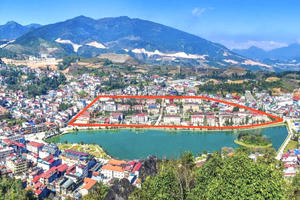 Trụ sở hành chính phường Sa Pa sẽ được chuyển đổi làm quảng trường