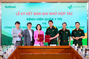 Nutifood và Bệnh viện Quân y 175 hợp tác phát triển các giải pháp dinh dưỡng dựa trên bằng chứng khoa học
