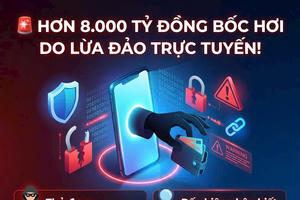 Hơn 8.000 tỷ đồng “bốc hơi” vì lừa đảo trực tuyến: Bộ Công an cảnh báo thủ đoạn, dấu hiệu nhận biết và cách phòng tránh! Hơn 8.000 tỷ đồng “bốc hơi” vì lừa đảo trực tuyến: Bộ Công an cảnh báo thủ đoạn, dấu hiệu nhận biết và cách phòng tránh!