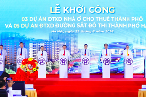 Hà Nội khởi công đồng loạt 5 tuyến metro và 3 dự án nhà ở cho thuê hơn 1,33 triệu tỷ đồng