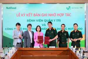 Nutifood và Bệnh viện Quân y 175 hợp tác phát triển các giải pháp dinh dưỡng Nutifood và Bệnh viện Quân y 175 hợp tác phát triển các giải pháp dinh dưỡng