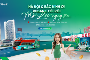 'VPBank tới rồi, mở 'lời' ngay thôi' mang trải nghiệm mới đến khách hàng phía Bắc